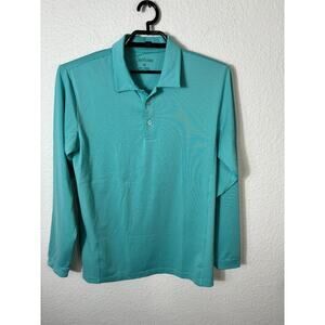 San Soleil Top‎ Womens Medium Long Sleeve Striped UV 50+ Cooling Polyester Blend